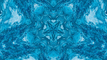 Abstract kaleidoscope background. Beautiful multicolor kaleidoscope texture. Unique kaleidoscope design.