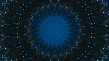 Abstract kaleidoscope background. Beautiful multicolor kaleidoscope texture. Unique kaleidoscope design.