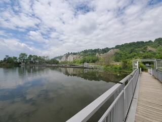 bridge over the river