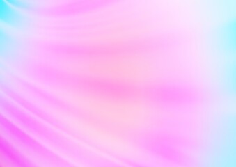 Light Pink, Blue vector abstract blurred background.