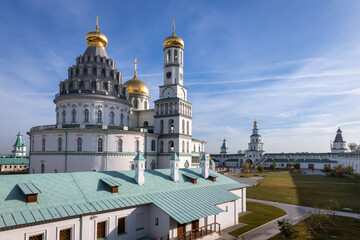 Istra, Russia - OCTOBER 11, 2020: The Resurrection Monastery or New Jerusalem Monastery. Istra, Moscow region, Russia