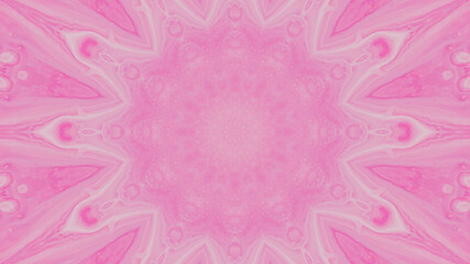 Abstract kaleidoscope background. Beautiful multicolor kaleidoscope texture. Unique kaleidoscope design.
