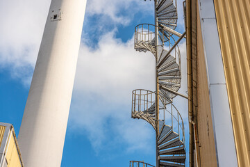 Details of a waste-to-energy plant.