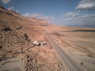 road in desert