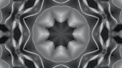 Abstract kaleidoscope background. Beautiful multicolor kaleidoscope texture. Unique kaleidoscope design.