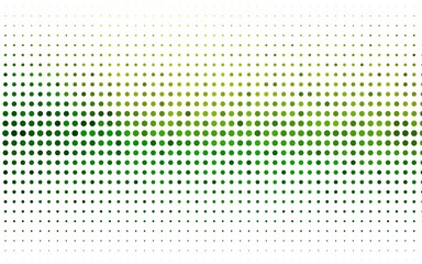 Light Green vector cover with spots.