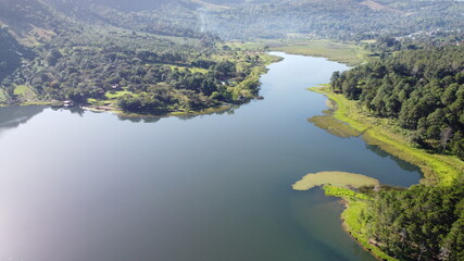Obraz premium Laguna el Pino Drone