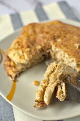 Protein pancakes. Health breakfast