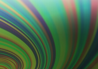 Light Green vector abstract bokeh pattern.