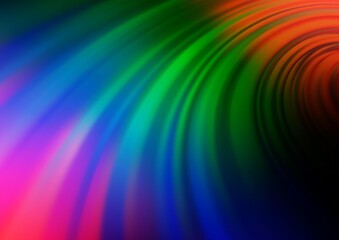 Dark Multicolor, Rainbow vector modern elegant template.