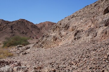 Wadi Shahamon near Eilat, Israel