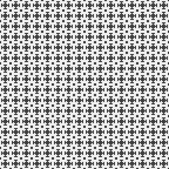 Abstract Cross Pattern Dots Logo generative computational art illustration