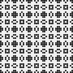 Abstract Cross Pattern Dots Logo generative computational art illustration