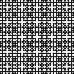 Abstract Cross Pattern Dots Logo generative computational art illustration