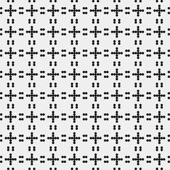 Abstract Cross Pattern Dots Logo generative computational art illustration