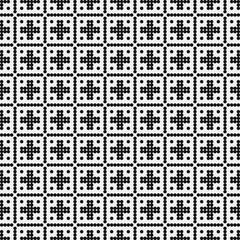 Fototapeta premium Abstract Cross Pattern Dots Logo generative computational art illustration