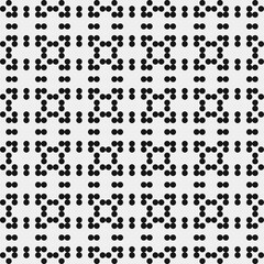 Abstract Cross Pattern Dots Logo generative computational art illustration