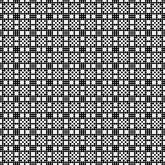 Abstract Cross Pattern Dots Logo generative computational art illustration