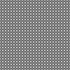 Abstract Cross Pattern Dots Logo generative computational art illustration