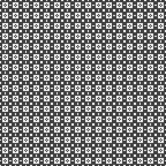 Abstract Cross Pattern Dots Logo generative computational art illustration
