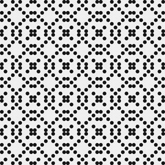 Abstract Cross Pattern Dots Logo generative computational art illustration