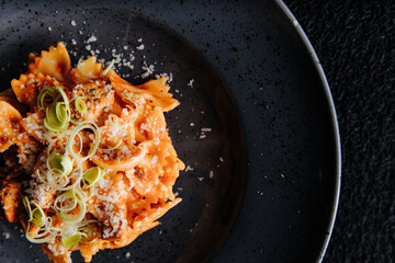 food, salmon, fish, meal, plate, dinner, fried, salad, fresh, dish, vegetable, appetizer, cuisine, seafood, healthy, lunch, lemon, breaded, snack, red, fillet, sauce, delicious, gourmet, bread