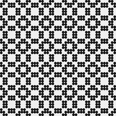 Abstract Cross Pattern Dots Logo generative computational art illustration