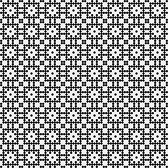 Abstract Cross Pattern Dots Logo generative computational art illustration