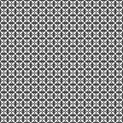 Abstract Cross Pattern Dots Logo generative computational art illustration
