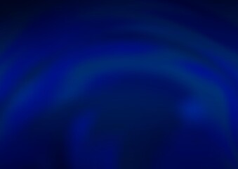 Dark BLUE vector blurred background.