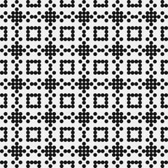 Abstract Cross Pattern Dots Logo generative computational art illustration