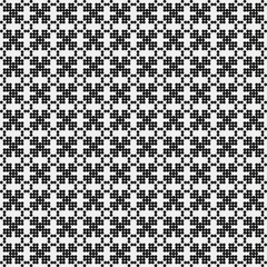 Abstract Cross Pattern Dots Logo generative computational art illustration