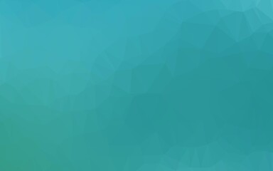 Obraz premium Light BLUE vector blurry triangle pattern.