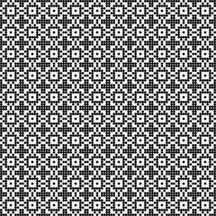 Abstract Cross Pattern Dots Logo generative computational art illustration