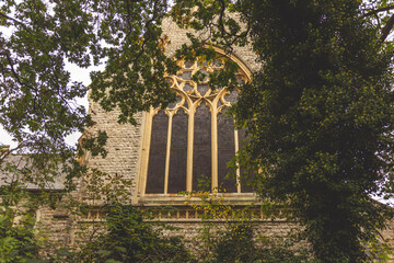 window in a church