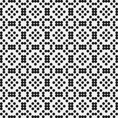 Abstract Cross Pattern Dots Logo generative computational art illustration