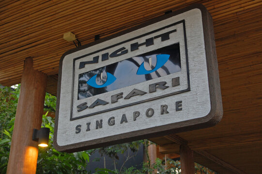 Night Safari Sign In Mandai, Singapore