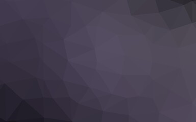 Dark Purple vector triangle mosaic cover.