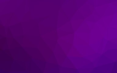 Dark Purple vector abstract mosaic pattern.