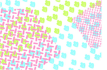 Unique and exclusive background composition, with attractive pastel colors and vector eps 10