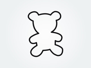 teddy bear icon