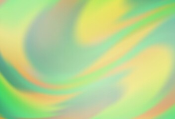 Light Green vector glossy abstract background.