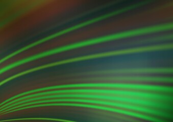 Light Green vector blurred and colored template.