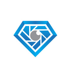 diamond and camera creative logo designs for jewelery and photographer logo