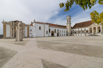 Historic campus of the University of Coimbra, Portugal.