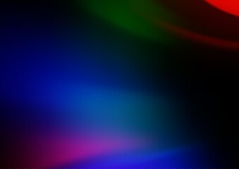 Dark Multicolor, Rainbow vector blurred background.