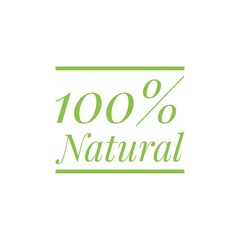 Green food word quote lettering illustration