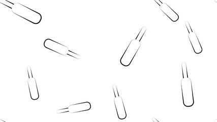 Summer seamless pattern with ice cream, dots, strawberries, hearts. Wrapping paper, fabric, wallpaper, background design