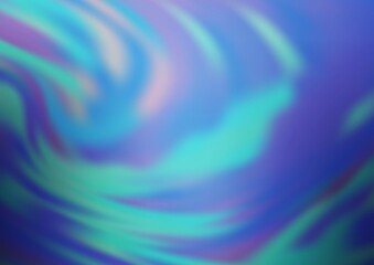 Light BLUE vector modern bokeh pattern.