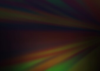 Dark Green vector abstract blurred template.